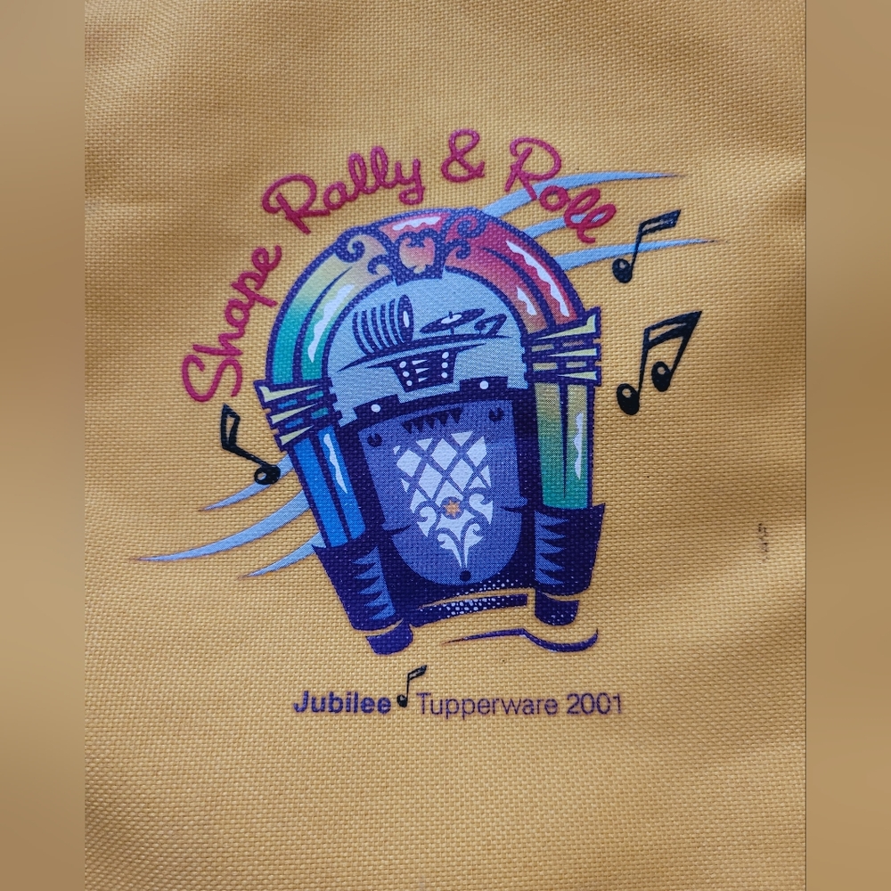 Yellow Tupperware Tote - image 1